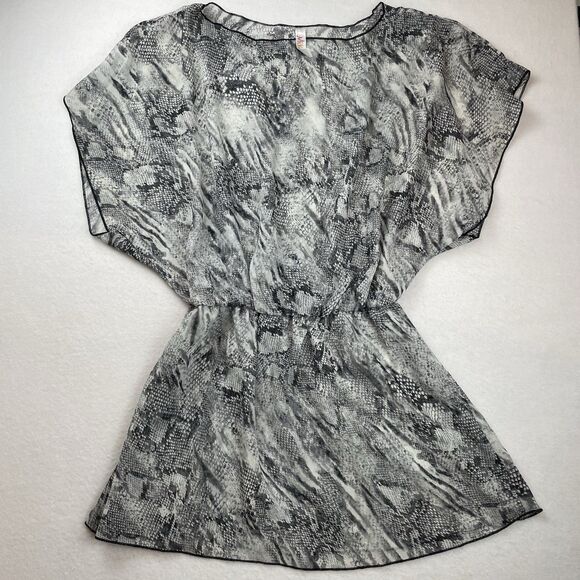 Miken Women’s Snake Print Swim Cover Up Beach Vacation Resort-L - Picture 8 of 10